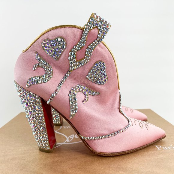 ❤️SOLD❤️Christian Louboutin Embellished Lassodita - Picture 2 of 11